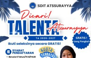 Inovasi Pendidikan, SDIT Atssurayya Buka Kelas Talenta dan Tahfidz untuk Generasi Ramah Anak