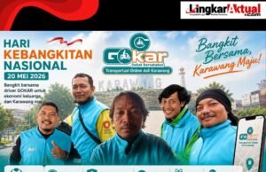 Hari Kebangkitan Nasional 2026, GOKAR Jadi Harapan Baru Driver Online Karawang