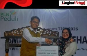 PLN dan SMK Sehati Karawang Perkuat Link and Match Lewat SMART EV