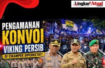 Pengamanan Konvoi Viking Persib di Cikampek Diperketat, Aparat Siaga di Titik Rawan