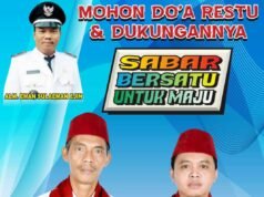 Bang Sada Gandeng Lalan Wahyufi Sulaeman Maju Cakades Sriamur, Usung Visi Desa Bersih Aman dan Nyaman