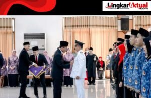 Lantik dan Ambil Sumpah Jabatan ASN, Bupati Herdiat: “Jangan Lelah Layani Masyarakat