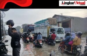 Banjir Bandung Selatan, Lalu lintas Terganggu