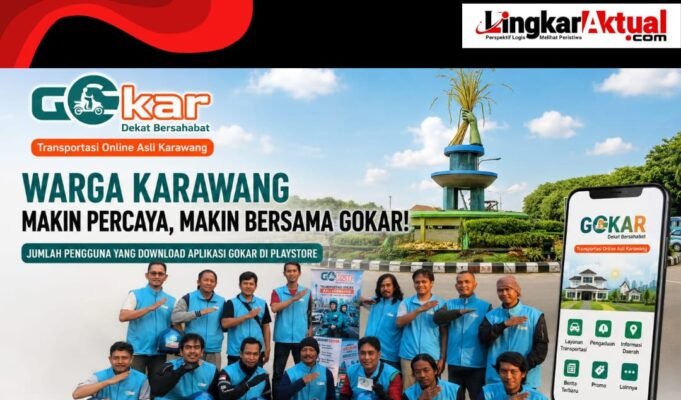 Transportasi Online Asli Karawang GOKAR Dapat Respon Positif, Grafik Pengguna Terus Naik