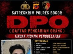 Satreskrim Polres Bogor Rilis DPO, Pria Asal Bojong Gede Diduga Lakukan Penggelapan