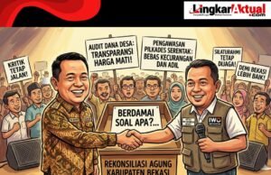 VIRAL DI MEDIA SOSIAL IWO INDONESIA DAN PLT BUPATI BEKASI DIKABARKAN BERDAMAI SOAL APA?