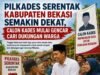 Pilkades Serentak Kabupaten Bekasi Semakin Dekat, Calon Kades Mulai Gencar Cari Dukungan Warga
