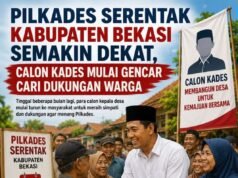 Pilkades Serentak Kabupaten Bekasi Semakin Dekat, Calon Kades Mulai Gencar Cari Dukungan Warga