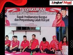 Tasyakuran Hari Lahir Bung Karno di Kantor DPC PDI Perjuangan Kabupaten Blitar Berlangsung Khidmat