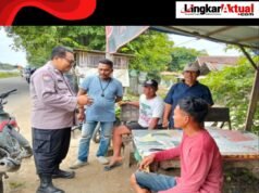 Kanit Sabhara Polsek Batujaya Himbau Masyarakat untuk Menciptakan Kamtibmas di Siang Hari