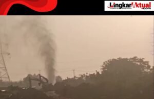 Heboh, Semburan Gas Diduga Akibat Kebocoran Pipa Pertamina Terjadi di Bunibakti Babelan, Bekasi