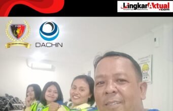 Sinergitas Anggota Security PT. Persada Garda Nusa (PGN) dengan Perusahaan Dachin, Terapkan Kinerja Baik dan Penuh Semangat