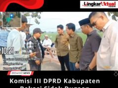 Komisi III DPRD Kabupaten Bekasi Sidak Dugaan Proyek Pengurugan Ilegal di Desa Sukaasih