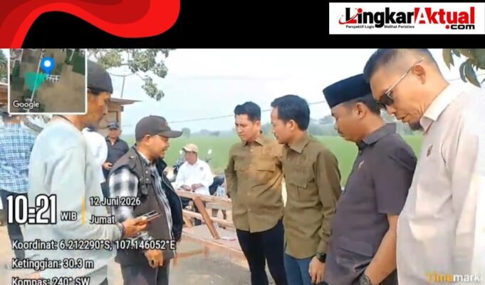 Komisi III DPRD Kabupaten Bekasi Sidak Dugaan Proyek Pengurugan Ilegal di Desa Sukaasih