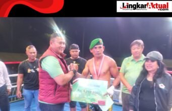 Koptu Beni Tamaela, Petinju Tangguh Kodim 0621/Kabupaten Bogor Raih Sabuk Emas Gubernur Jawa Barat