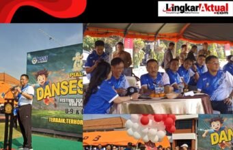 WAKIL GUBERNUR JAWA BARAT HADIRI PEMBUKAAN TURNAMEN SEPAKBOLA U-9 DAN U-11 DANSESKOAD CUP 2026