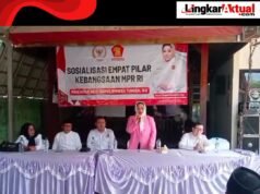 Hj. Wardatul Asriah, MBA Anggota MPR RI Fraksi Partai Gerindra Sosialisasikan Empat Pilar Kebangsaan di Saung Naga Hitam