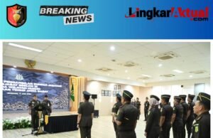 KAJATI JABAR LANTIK KEPALA KEJAKSAAN NEGERI KABUPATEN SUKABUMI DAN KOORDINATOR PADA KEJAKSAAN TINGGI JAWA BARAT