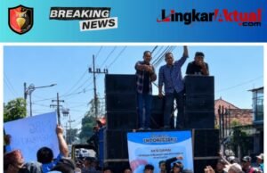 Ratusan Massa GPI Kawal Program Makan Bergizi Gratis, Desak Pemkab Blitar Perketat Pengawasan