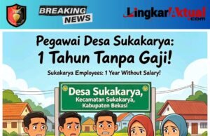 Ironis! Diduga Gaji Sejumlah Pegawai Desa Sukakarya Tak Kunjung Dibayar Hampir Satu Tahun, Oknum Kepala Desa Disorot