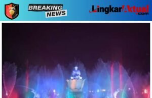 Kemeriahan Air Mancur Menari Sri Baduga “Semarakkan Hari Jadi Purwakarta 2026, Ribuan Mata Pengunjung Terpukau”