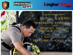 Jelang Hari Bhayangkara ke-80, Kapolri Ziarah ke Makam Bung Karno di Blitar Serap Nilai Kepemimpinan Bangsa