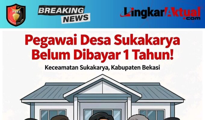 Miris! Diduga Gaji Pegawai Desa Sukakarya Mengendap Hampir Setahun, Kepemimpinan Kepala Desa Dipertanyakan
