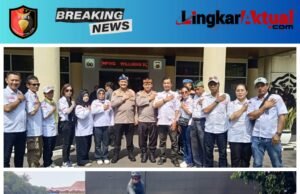 Serikat Buruh Nasional Indonesia Jawa Barat (SBNI) Turut Meriahkan dan Silaturahmi Peringatan Hari Bhayangkara ke-80 di Jawa Barat