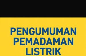 Pemadaman Listrik Cileungsi Senin 22 Juni 2026
