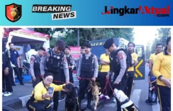 Polda Jabar Meriahkan Opening Ceremony Pekan Olahraga Polri 2026, Polisi Satwa Jadi Daya Tarik Masyarakat