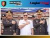 Bupati Nias Selatan Sokhiatulo Laia, menghadiri peringatan Hari Ulang Tahun (HUT) Bhayangkara ke-80 tahun 2026