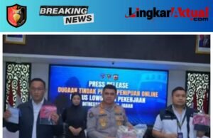Sindikat Penipuan, Modus Lowongan Pekerjaan Ditangkap Polisi