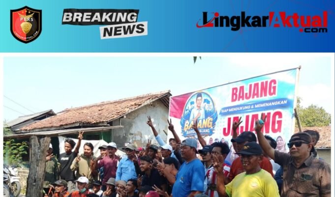 Relawan dan Pendukung “Ema-Ema” Demo Mendesak H. Jajang Sujai Maju Pilkades 2026-2034, Pasang Baliho “Ogah Ganti Lurah”