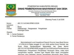 Pengelolaan Keuangan Desa Sukakasih dan Sukajadi Masuk Agenda Audit Inspektorat Provinsi Jawa Barat