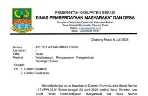 Pengelolaan Keuangan Desa Sukakasih dan Sukajadi Masuk Agenda Audit Inspektorat Provinsi Jawa Barat