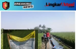 Gawat..!! Diduga Demi Raup Keuntungan Lebih, Proyek Irigasi P3A TGAI DI Desa Karang Jaya Curi Volume