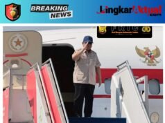 Presiden Prabowo Subianto Berkunjung ke NTB, Resmikan Lima Bendungan Secara Serantak yang di Pusatkan di Meninting Lombok Barat