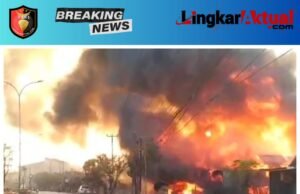 Lapak Pengepul Barang Bekas di Bojong Kedungwaringin Habis Terbakar, Penyebab Masih Dalam Penyelidikan