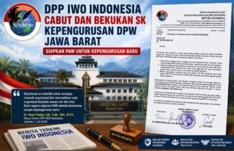 DPP IWO Indonesia Resmi Cabut Kepengurusan DPW Jawa Barat Berlaku