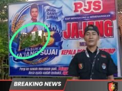 Kabiro Media Lingkar Aktual, “Agung, Kecam Keras Aksi Perusakan Baliho Cakades Sumber Urip H. JS