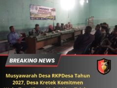 Musyawarah Desa RKPDesa Tahun 2027, Desa Kretek Komitmen Wujudkan “Desa Maju, Mandiri dan Sejahtera