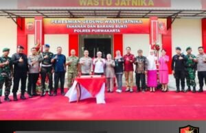 Bupati Bersama Kapolres Resmikan Gedung Wastu Jatnika Tahanan Polres