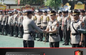 Resmi! Polres Karawang Naik Status. Kombes Mario Prahatinto Resmi Pimpin Jadi Kapolresta Karawang