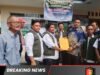 Cakades Karang Segar Pardi Daftar ke Sekretariat Panitia Pilkades Dikawal Ribuan Massa Pendukung