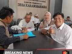 Hamdani Atamam (Donay) Resmi Daftarkan Diri Sebagai Cakades Karangbahagia, Usung Tema “Satukan Langkah, Kuatkan Tekad, Lanjutkan Pembangunan untuk Desa Karangbahagia Sejahtera dan Mandiri”