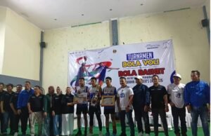 Antuasias Para Siswa Ikut Serta Pertandingan Final Turnamen Bola Voli Indorama Founder’s Day 2026 Resmi berakhir Antar Sekolah Menengah Atas (SMA) Se-Kabupaten