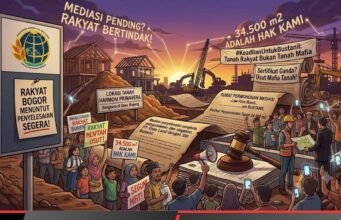Program Rumah Subsidi Yang Dibangun PT Bangun Trikarya Cemerlang di Klapanunggal Bogor Berujung Konflik Agraria, GMPRI Bogor Minta Menteri Perumahan dan Kawasan Permukiman Backlist Pengembang Tersebut