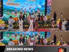 Hari Anak Nasional, Anak Selebgram Mami Sinta Aw Tampil Memukau di Catwalk Festival Citilink