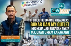 H. Erick HK: Kolaborasi GOKAR dan My Outlet Indonesia Harus Beri Dampak Nyata Bagi UMKM Karawang