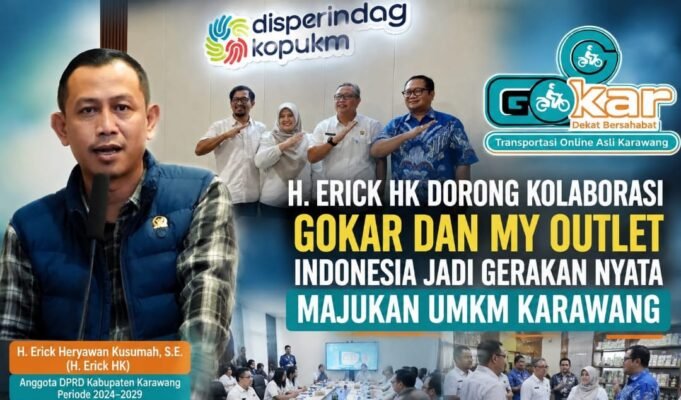 H. Erick HK: Kolaborasi GOKAR dan My Outlet Indonesia Harus Beri Dampak Nyata Bagi UMKM Karawang